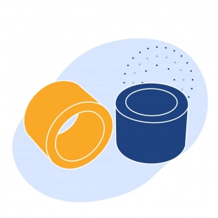 Втулка бронзовая 35 мм БРАЖМЦ10-3-1