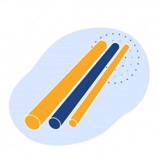 Бронзовый пруток 48 мм БрАМц9-2 ГОСТ 1628-2019