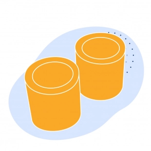 Капролоновая втулка 150х1400 мм белая ПА 6