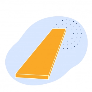 Медная шина (полоса) холоднокатаная 300x0.15 мм М3р ГОСТ 1173-2006