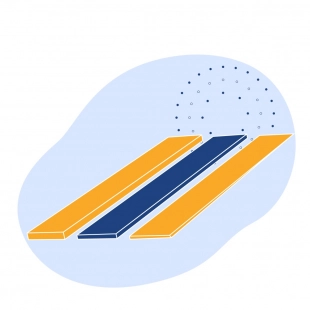 Полоса нержавеющая 125x80 мм 12Х13-Ш ГОСТ 18968-73