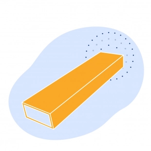 Оцинкованная прямоугольная труба 70х40х3 мм ст10 ГОСТ 8645-68