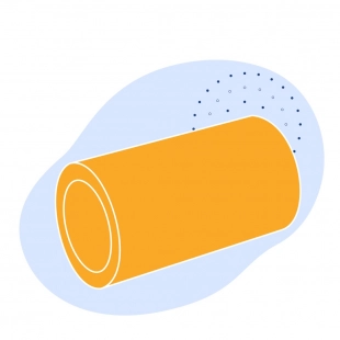 Полиэтиленовая газовая труба 400х19.1 мм SDR 21 ПЭ 100 черная