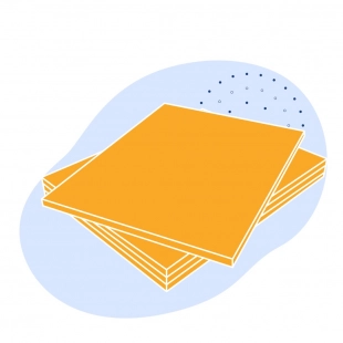 Текстолит листовой электротехнический 9 мм ЛТ ГОСТ 2910-74