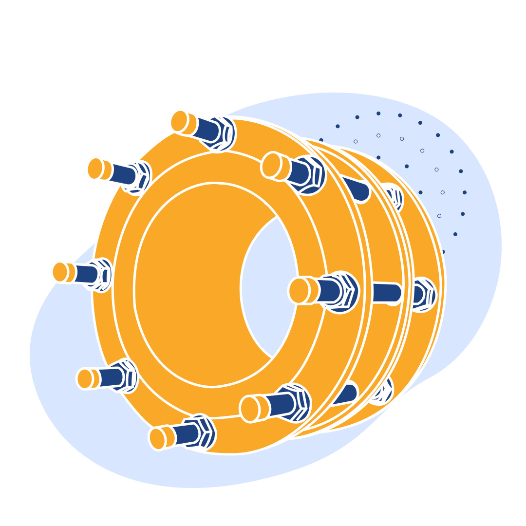 Демонтажная вставка чугунная Ду 200 мм