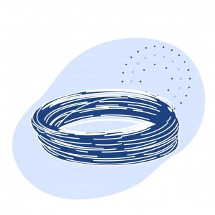 Проволока нержавеющая 0.5 мм Св-08А ГОСТ 2246-70